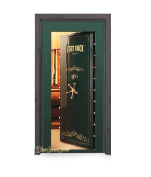 Fort Knox Vault Door In Swing