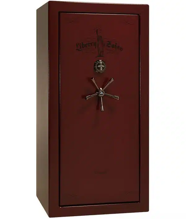 Liberty Lincoln 25 Traditional Logo Burgundy Marble/Black Chrome