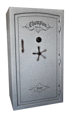 Champion Trophy 40 Safe in Granite Finish with black chrome hardware