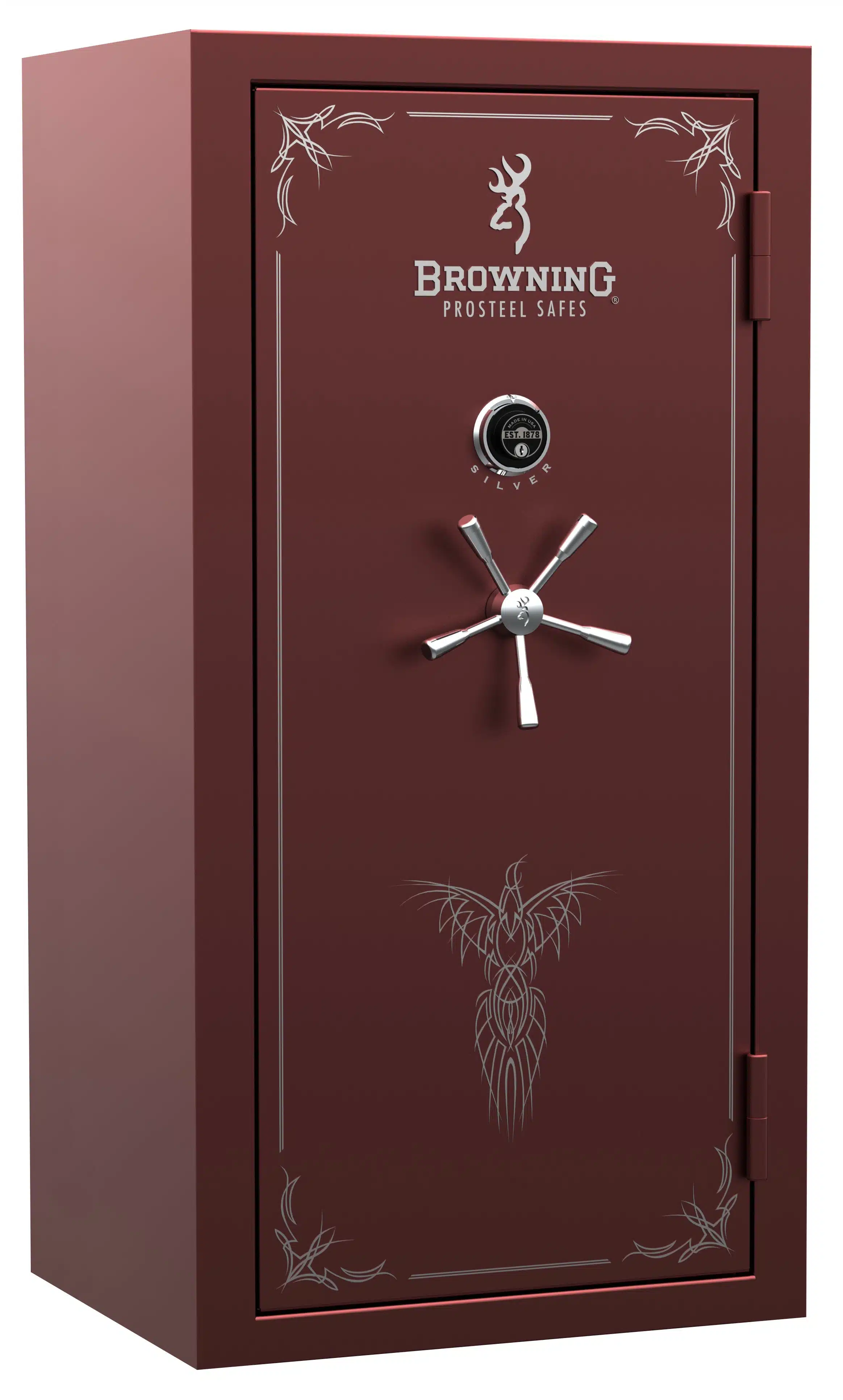 Browning Silver 33 Black Cherry Exterior with Chrome Accents